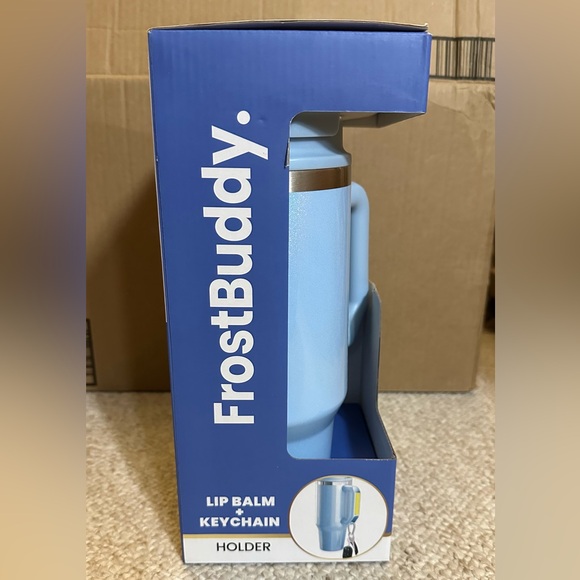 Frost Buddy Thicc Buddy 40oz Sky Blue Glitter NEW IN BOX - Picture 7 of 14